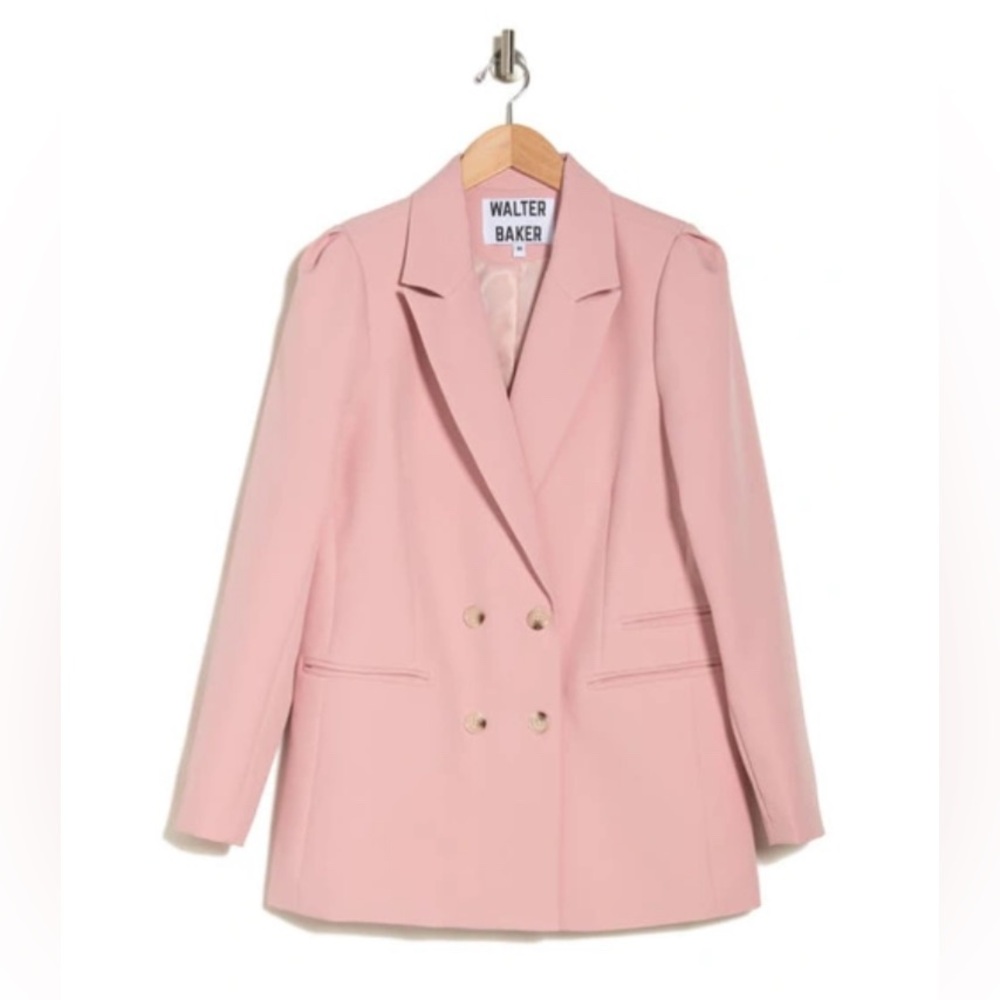 WALTER BAKER
Ariel Double-breasted Crepe Blazer ish MWT